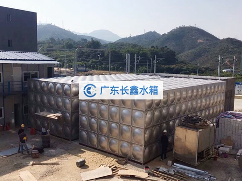 广州地铁站 不锈钢消防水箱 720吨