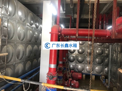 清远腾讯项目消防水箱 1050立方
